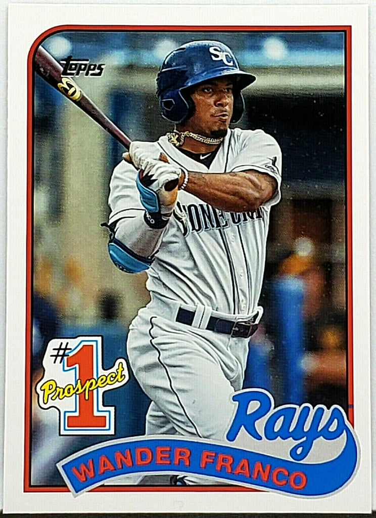 Wander Franco Rookie 2020 Topps Update #P-3, Tampa Bay Rays Phenom!