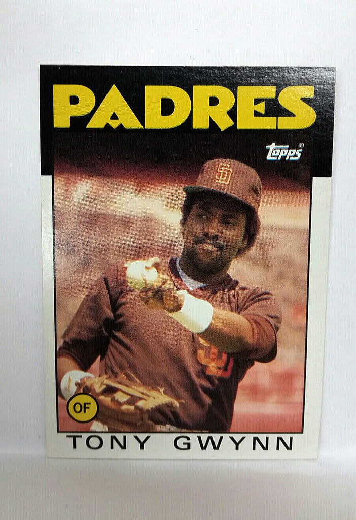 Tony Gwynn baseball card (San Diego Padres) 1985 Topps