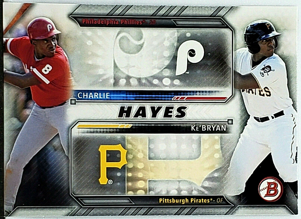 Kebryan Hayes Rookie 2016 Bowman #FT-H, Ke'Bryan, Pittsburgh Pirates –