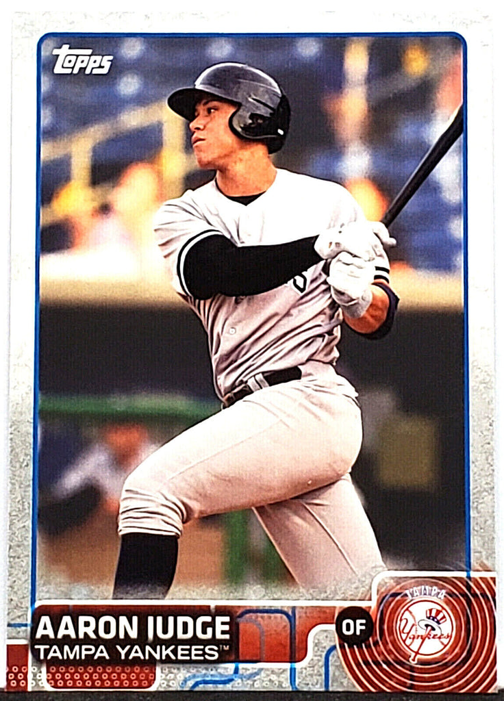 Aaron Judge Rookie Black Border Asia 2014 Bowman #TP-39 Yankees, MVP –