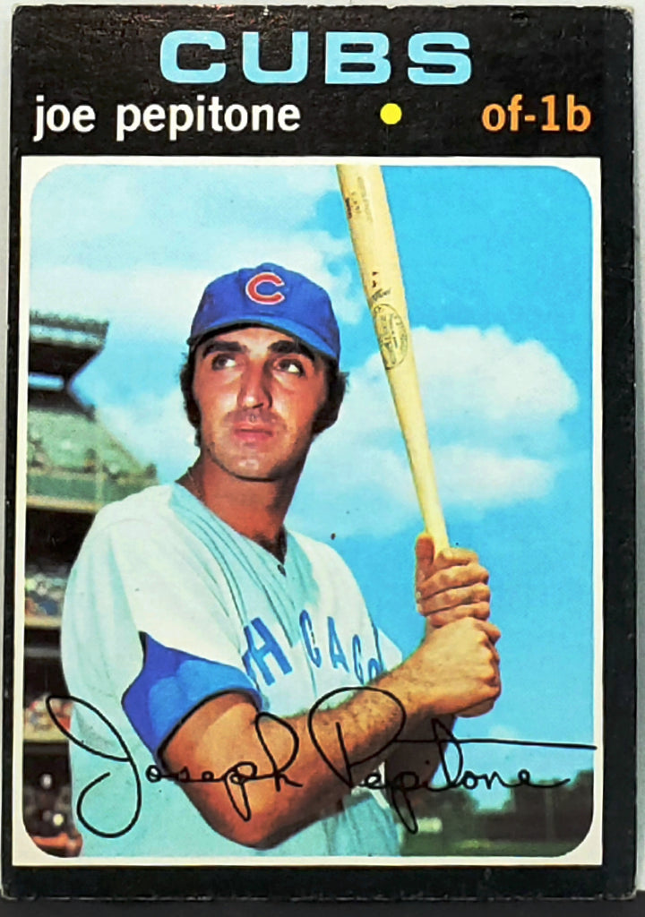 Joe Pepitone Chicago Cubs Baseball Sports Trading Cards & Accessories for  sale