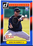 Ramirez, Jose, Rookie, 2014, Donruss, The Rookies, 41, Panini, RC, All-Star, Silver Slugger, Cleveland, Indians, Guardians, Home Runs, Slugger, RC, Baseball, MLB, Baseball Cards