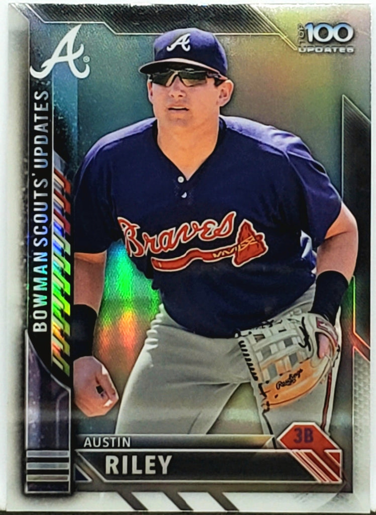 Newest 2019 Topps Holiday Austin Riley Rookie card