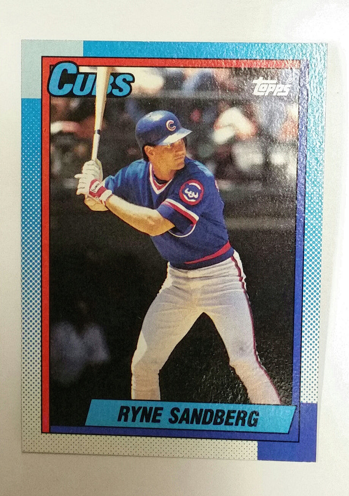 Ryne Sandberg Promo Card - batting - Chicago Cubs