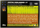 Verlander, Rookie Cup, Rookie Trophy, Rookie Of The Year, ROY, Justin, 2007, Topps, 160, RC, MVP, CY Young, Pitching, Triple Crown, No Hitters, Wins, World Series, Detroit, Tigers, Houston, Astros, Mets, Pitcher, Strikeouts, Ks, Baseball, MLB, RC, Baseball Cards